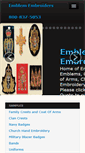 Mobile Screenshot of emblemembroiders.com